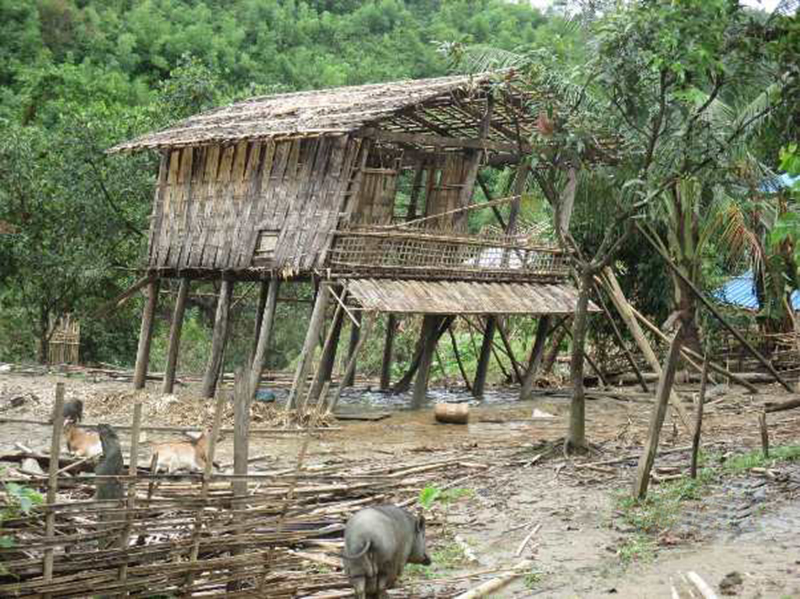 Damaged house sits in the aftermath of devastating weather. (C) CPM. Used with permission.