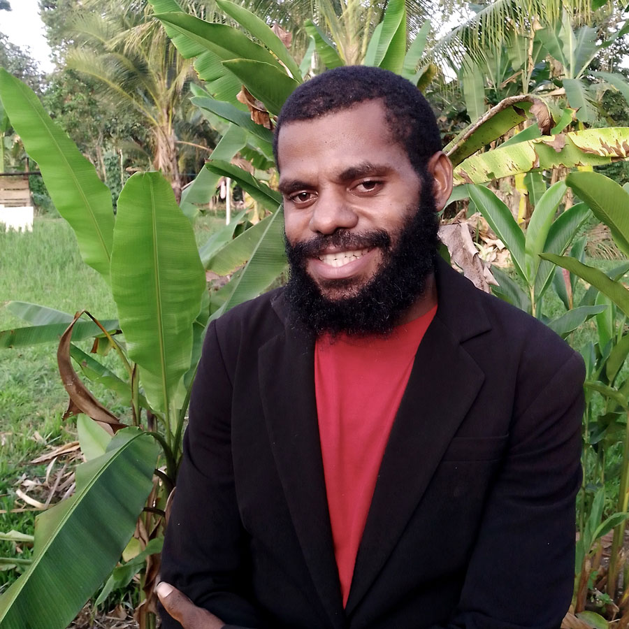 Barox Kaam, a second-year student at Newton College ©Barax Kaam and Newton Theological College