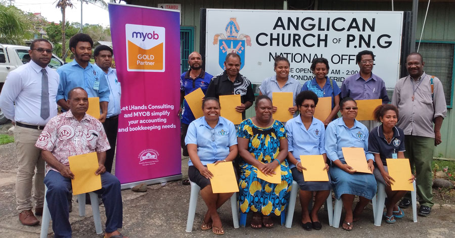 Church office staff receive financial training ©ACPNG