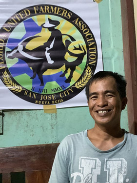 Elmer is a project participant from Nueva Ecija ©Lina Magallanes AID