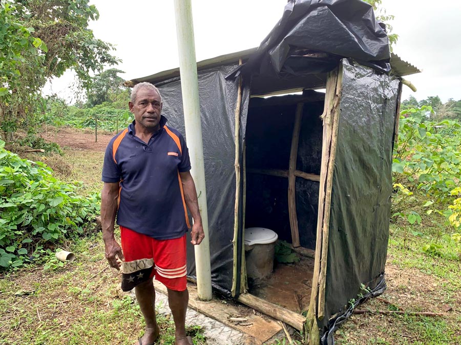 Fr Simion Taiva from Vanualava ©Berry Johnathan and ACOM Vanuatu