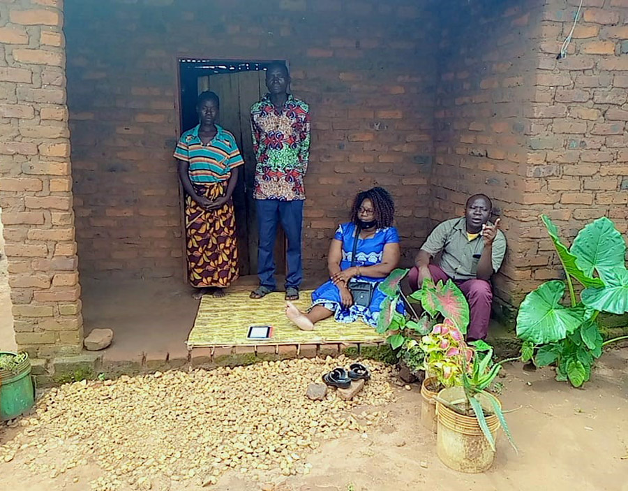 This family built a new house following participation in a savings group