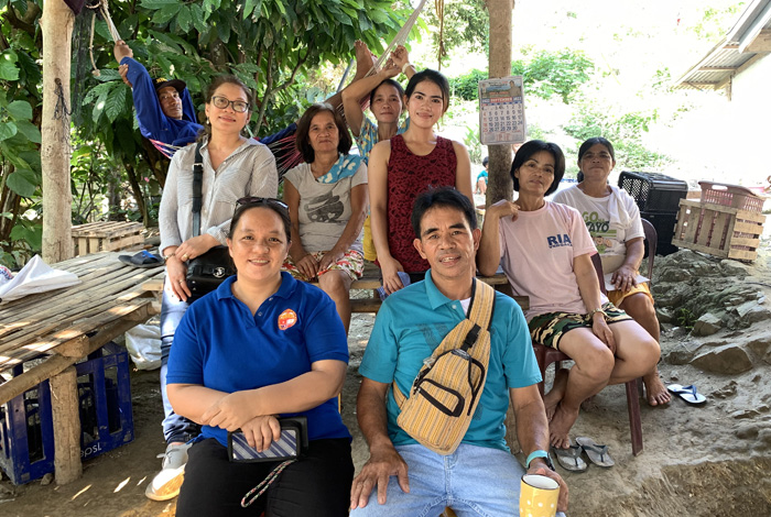 AID and E-CARE visit a project community in Nueva Ecija, the Philippines ©E-CARE