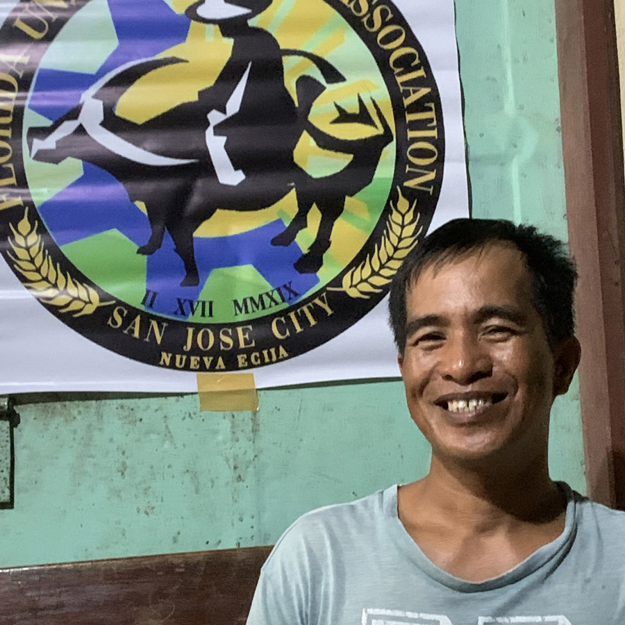 Elmer is a project participant from Nueva Ecija ©Lina Magallanes AID