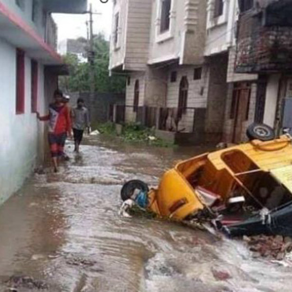 One of several devastating floods in Madagascar in 2022 ©CAPA