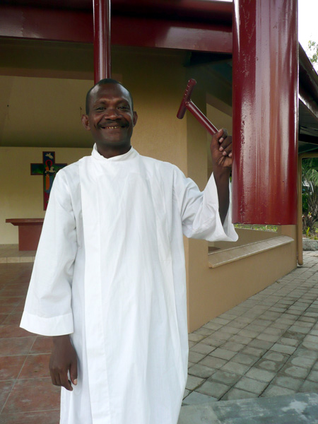 Fr Reginald Mekele was an ABM Encounter Visitor in 2002. He is now Bishop of New Guinea Islands ©Anglican Church of Papua New Guinea