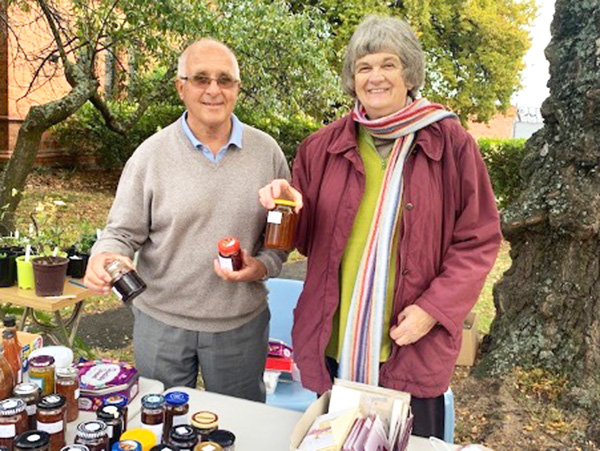 Assistance with fundraising is a great way to support the work of ABM and AID. Here parishioners from Holy Trinity Launceston, Tas, made and sold jams, preserves, and their own design of commemorative boxes of Anzac Biscuits for ANZAC Day. © Holy Trinity, Launceston. Used with permission.