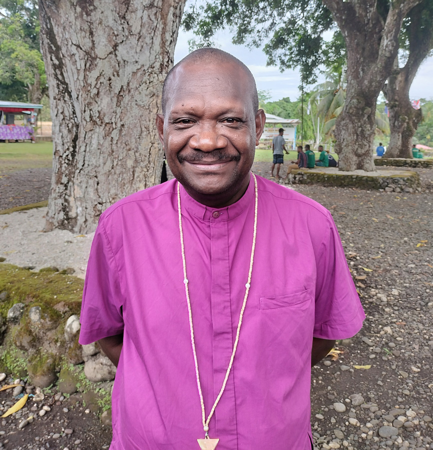 The Right Rev’d Reginald Makele, Bishop of New Guinea Islands ©The Right Rev’d Keith Joseph