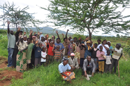 A community in Kenya. © ABM/Ivy Wang