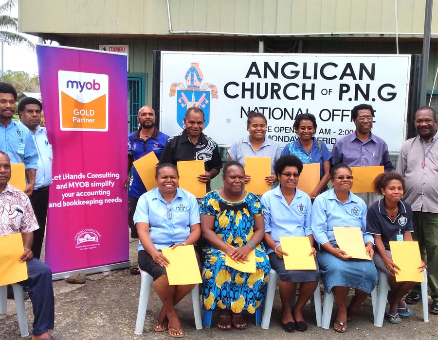 Feature - ACPNG staff complete financial training (c) Anglican Church of Papua New Guinea. Used with permission_