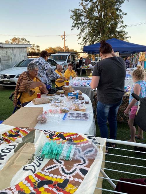 Elders at the Twilight Fair, Nyngen. © Eddie Shipp.