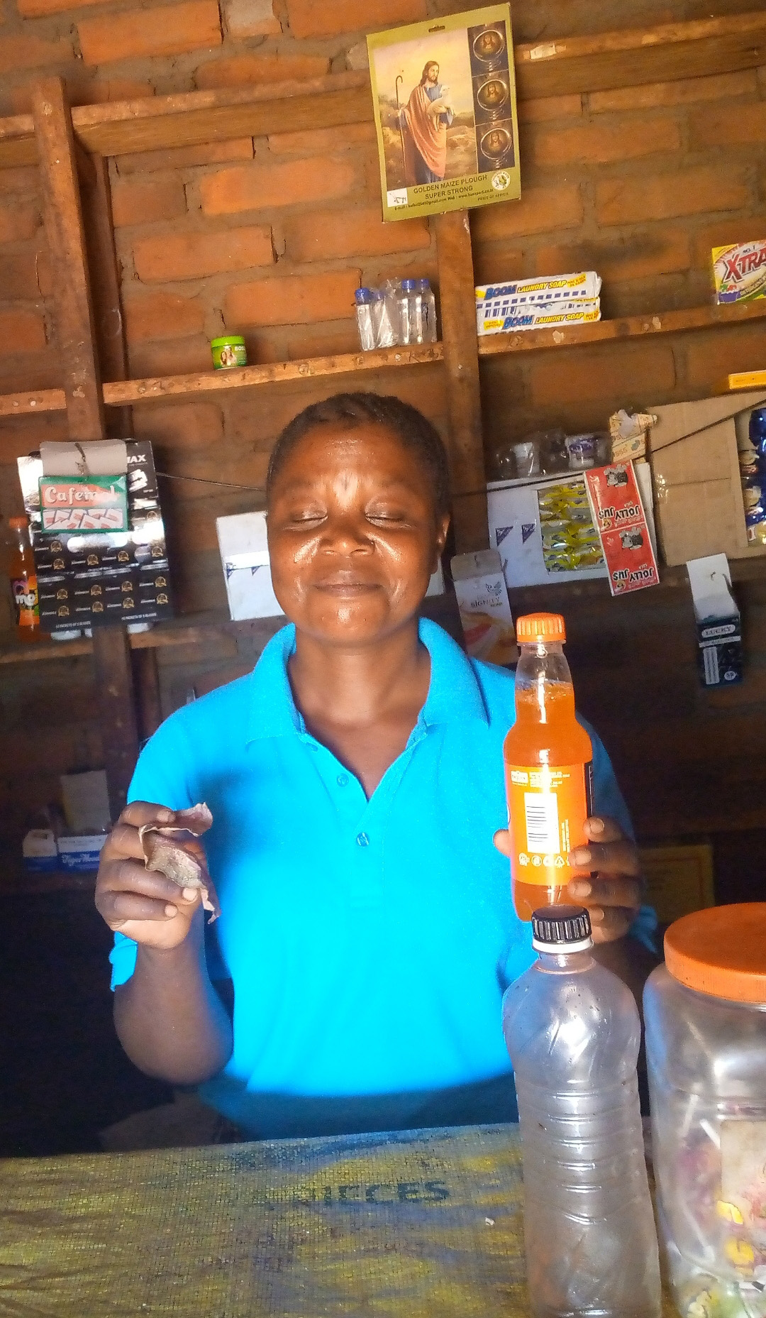 Alice built this shop through her Savings Group