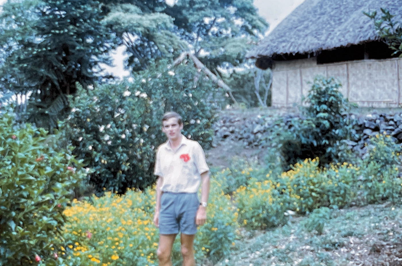 Tony during his time at Dogura in 1968. © Tony Reilly. Used with permission.