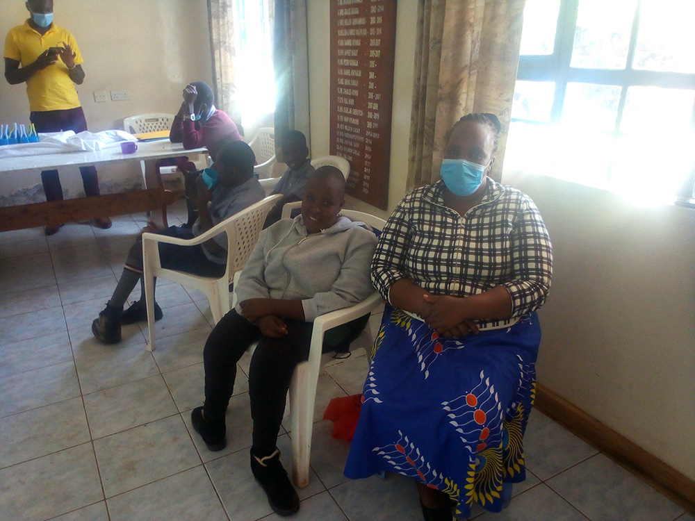 Farida with her daughter Carren who is now enjoying school. © Diocese of Eldoret. Used with permission.