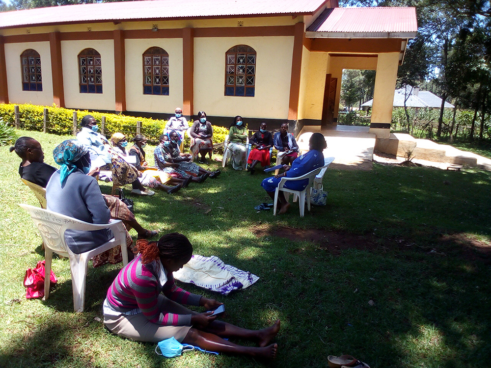 Kesses branch of Mothers Union receives training in the rights of persons with disabilities. © Diocese of Eldoret. Used with permission.