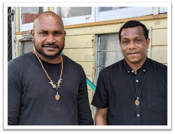 Brother Kelliot (L) and Brother Abaijah. © Anglican Diocese of North Queensland. Used with permission.