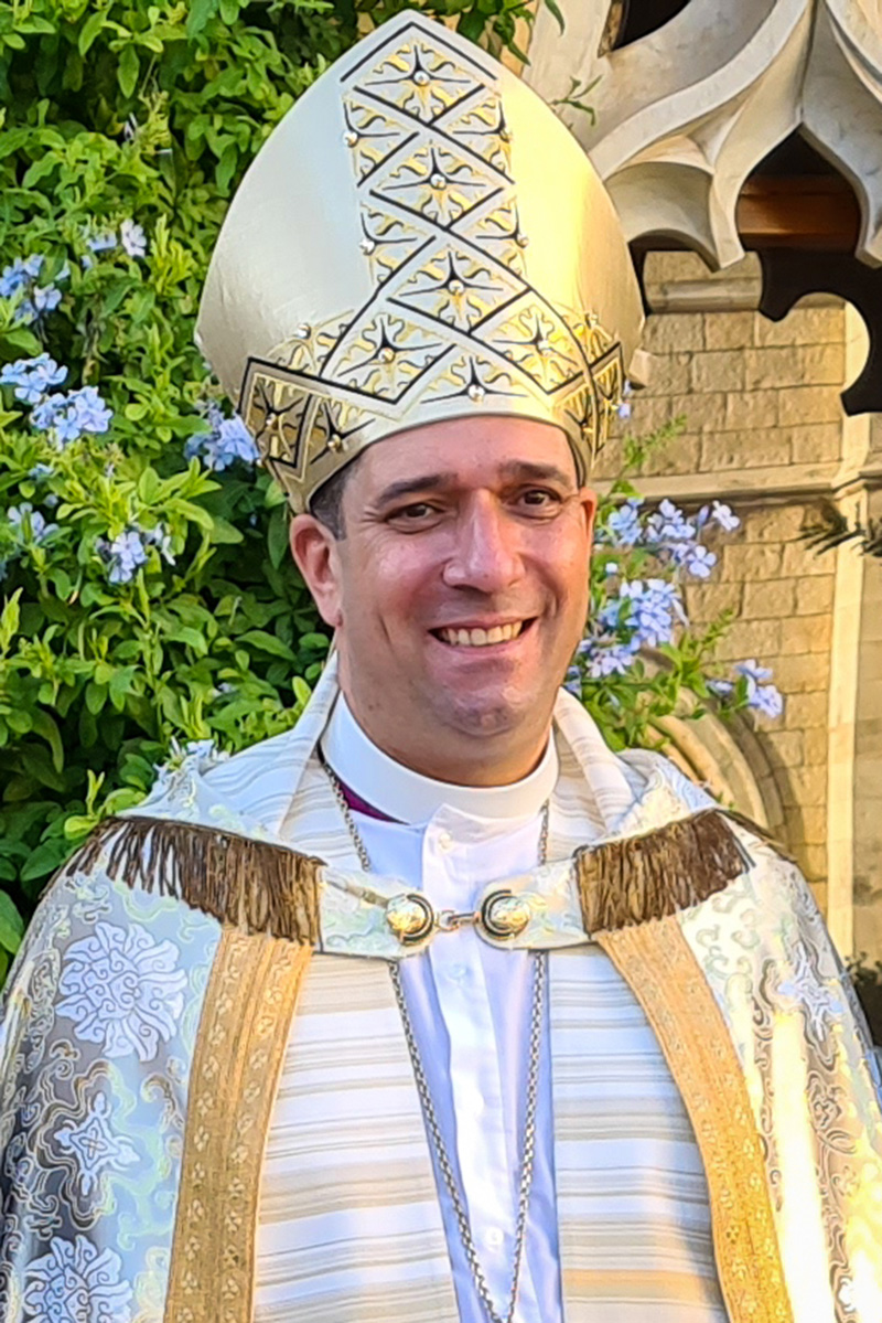 The Most Rev Hosam Naoum, Archbishop of the Episcopal, Diocese of Jerusalem.