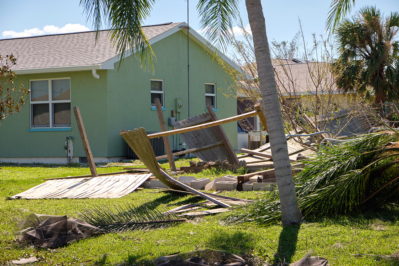 Vanuatu has again been devastated by cyclone damage. Used with permission.