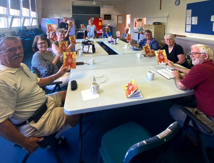 Parishioners from the Anglican Parish of St Margaret’s, McLaren Vale in South Australia, gather to study The Imaginary Doorway during Lent.