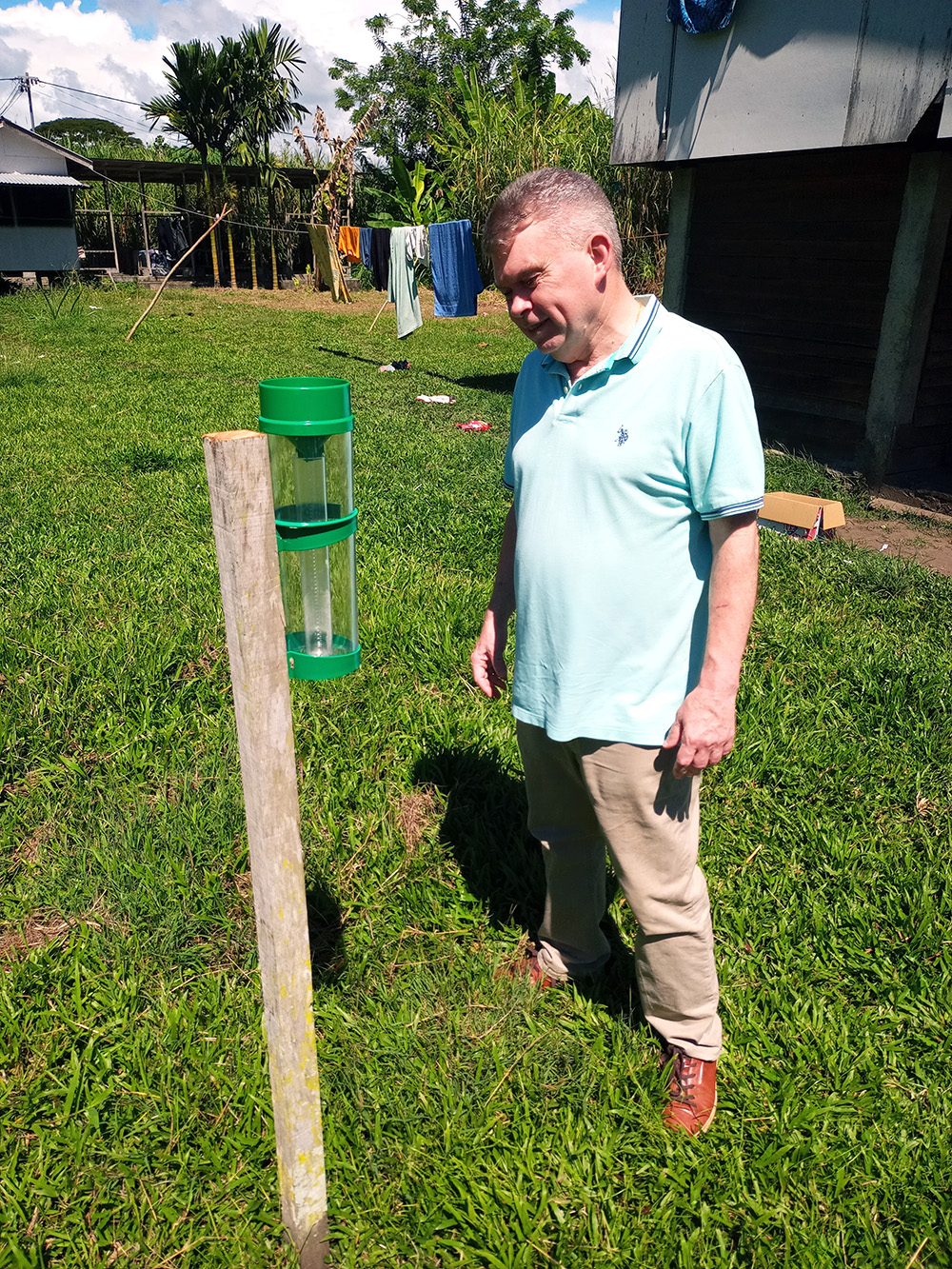 AID’s Executive Director the Rev’d Dr John Deane recently visited the ACOM in the Solomon Islands. © Dr Terry Russell/AID 2023.