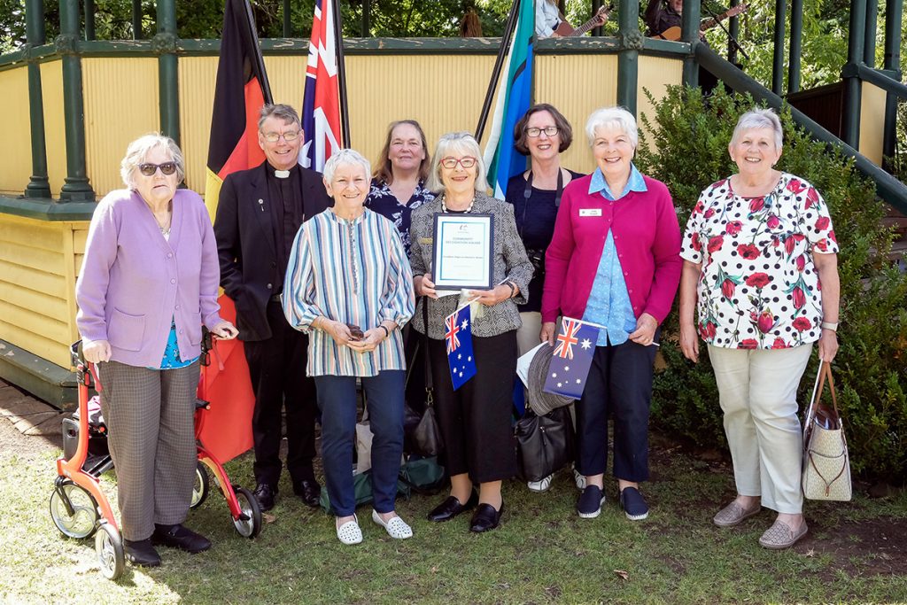 Mothers Union members delighted at the success of their annual Book Fair. © Hamilton Spectator. Used with permission.