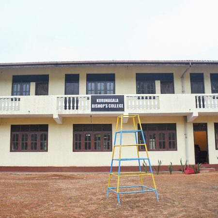 The refurbished school building where classes have started, providing education closer to home for poorer families. © Diocese of Kurunagala.