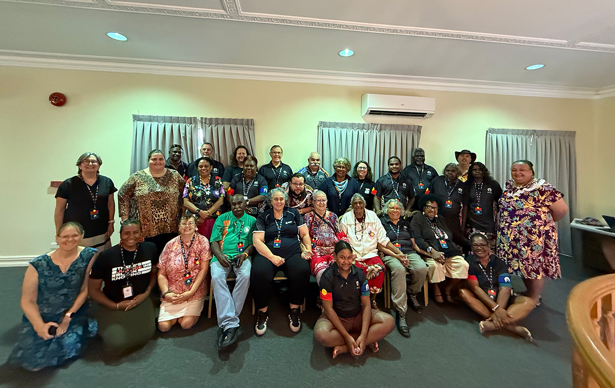 NATSIAC members and supporters.