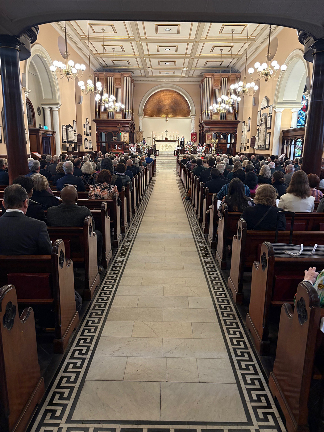 ABM supporters and partners filled St James’ King St for a celebratory Evensong on 29 October. © ABM.