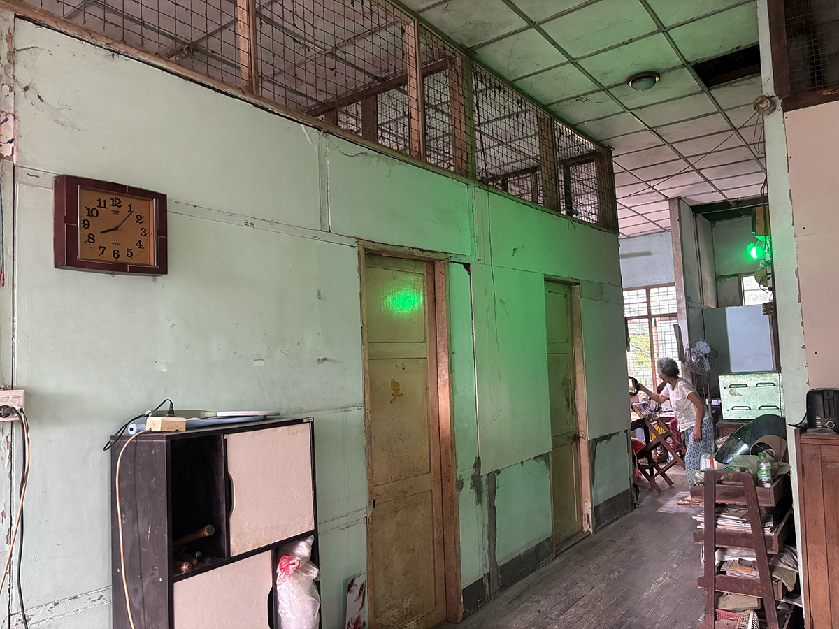 Daw Myint Myint Kyi’s home has been renovated following earthquake damage at the end of March 2025. © CPM