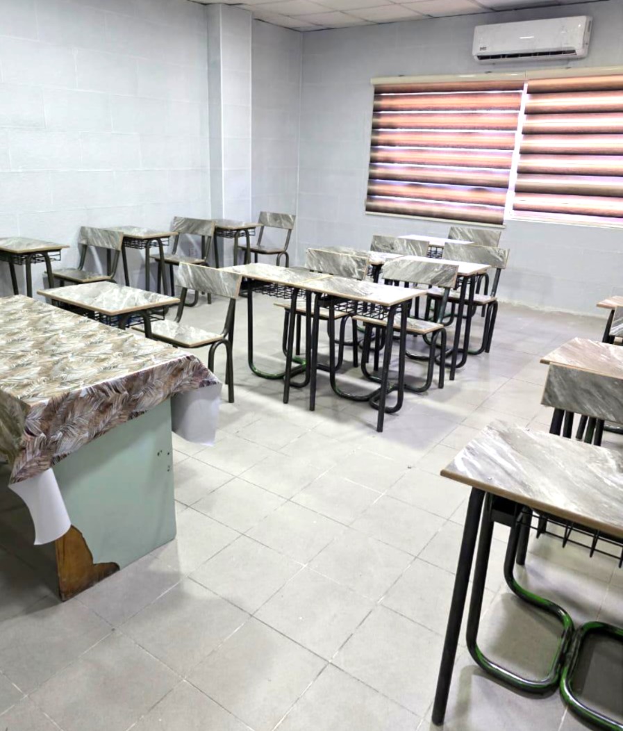 A freshly refurbished classroom at Saviour School in Jordan © Diocese of Jerusalem and the Holy Land. Used with permission.