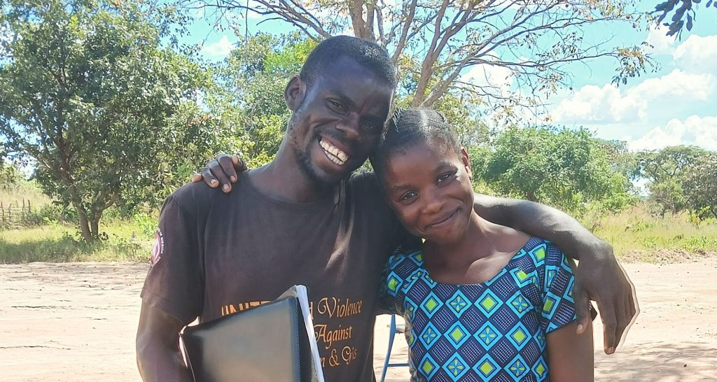 Kelvin and Bethsheba say that the program has brought peace to their marriage and community in Zambia © ZACOP. Used with permission.